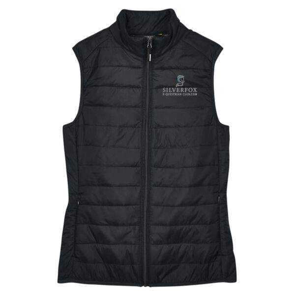 Ladies' Prevail Packable Puffer Vest WITH Back Thumbnail