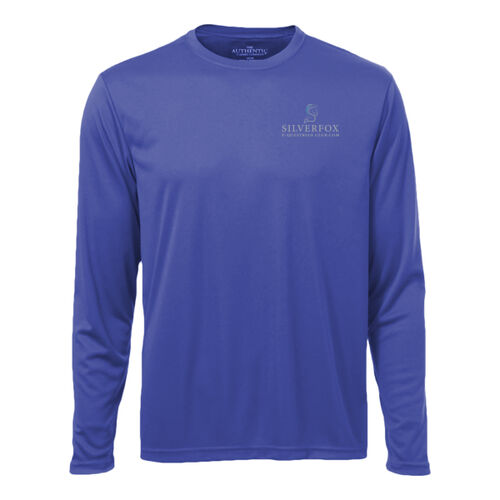 Mens Long Sleeve Performance Tee WITH Back Thumbnail