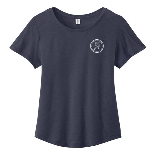 Allmade Women's Relaxed Cotton Neck Tee Thumbnail