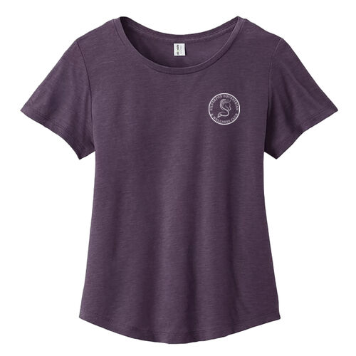 Allmade Women's Relaxed Tri-blend Neck Tee Thumbnail