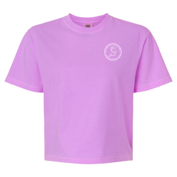 Women's Garment-Dyed Heavyweight Boxy T-Shirt Thumbnail